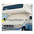 RV collapsable windshield sunshades